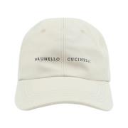 Brunello Cucinelli Caps Beige, Herr