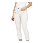 2-Biz Skinny Jeans White, Dam