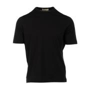 Filippo De Laurentiis Svarta T-shirts och Polos MC Black, Herr