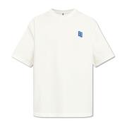 Ader Error T-shirt med logotyp White, Unisex