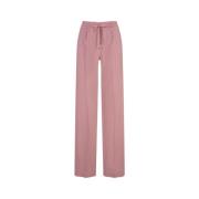 Kiton Wide Trousers Pink, Dam