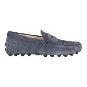 Tod's Läder Loafers Gray, Herr