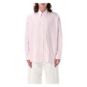 Studio Nicholson Casual Shirts Pink, Herr