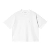 Carhartt Wip Vit Chester T-shirt White, Dam
