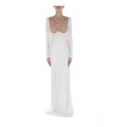 Elisabetta Franchi Gowns White, Dam