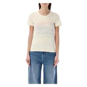 Isabel Marant Étoile T-Shirts Beige, Dam