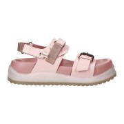 Premiata Flat Sandals Pink, Dam