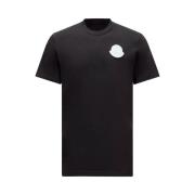 Moncler T-Shirts Black, Herr