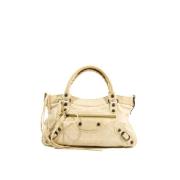 Balenciaga Vintage Pre-owned Laeder balenciaga-vskor Yellow, Dam