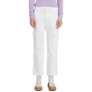 7 For All Mankind Cropped Trousers White, Dam