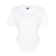 Adidas by Stella McCartney Logo Ekologisk Bomull T-Shirt White, Dam