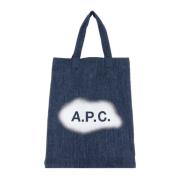 A.p.c. Tote Bags Blue, Herr