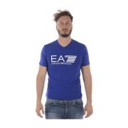 Emporio Armani EA7 Sweatshirts Blue, Herr