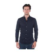 Daniele Alessandrini Blouses Shirts Blue, Herr