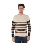 Daniele Alessandrini WGE Walgett Sweater Pullover Multicolor, Herr