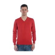Daniele Alessandrini Sweatshirts Red, Herr