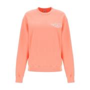 Sporty & Rich Hoodie Sweatshirt Pink, Dam