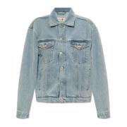 Y/Project Oversize denimjacka Blue, Dam