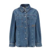 Burberry Jackets Blue, Dam