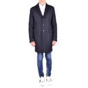 Dsquared2 Högkvalitativ Parka Coat för män Blue, Herr