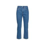 Levi's Klassiska Denim Jeans Blue, Dam
