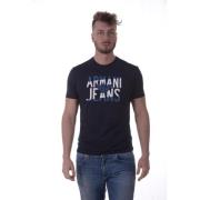 Armani Jeans Casual Sweatshirt Blue, Herr