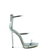 Giuseppe Zanotti Snygga silver sandaler för kvinnor Gray, Dam