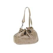 Dior Vintage Pre-owned Nylon dior-vskor Beige, Dam