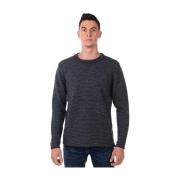 Daniele Alessandrini Enkel Sweater Pullover Black, Herr