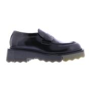 Off White Loafers Black, Dam