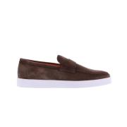 Santoni Herr Loafer Brown, Herr