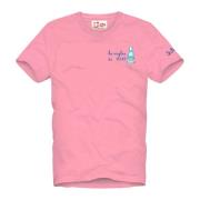 MC2 Saint Barth Rosa T-shirts och Polos Pink, Herr