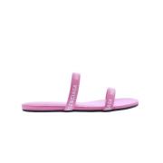 Balenciaga Flat Sandals Pink, Dam