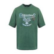 Dsquared2 T-Shirts Green, Herr