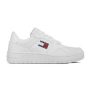 Tommy Jeans Vita Läder Sneakers White, Dam