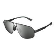 Maui Jim Keawawa Dsb620-02 Matte Gunmetal w/Black Sunglasses Black, He...