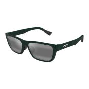 Maui Jim Keola 628-15 Shiny Dark Green Sunglasses Green, Herr