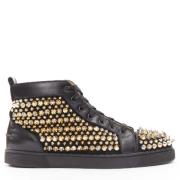 Christian Louboutin Pre-owned Pre-owned Laeder sneakers Black, Herr