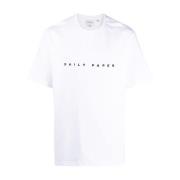 Daily Paper Broderad Logotyp T-Shirt White, Herr