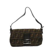 Fendi Vintage Pre-owned Canvas fendi-vskor Black, Dam