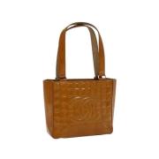 Chanel Vintage Pre-owned Laeder chanel-vskor Brown, Dam