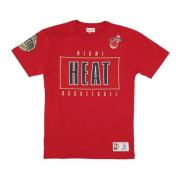 Mitchell & Ness NBA Team Vintage Logo Tee Red, Herr