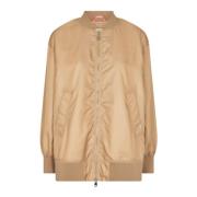 MOS Mosh Leigh Bomber Jacka Tan Beige, Dam