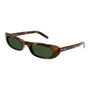 Saint Laurent SL 557 Shade 002 Solglasögon Brown, Dam