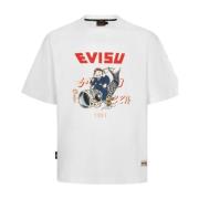 Evisu T-Shirts Beige, Herr