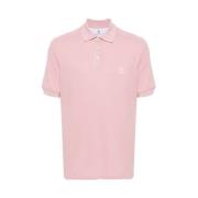 Brunello Cucinelli Polo Shirts Pink, Herr