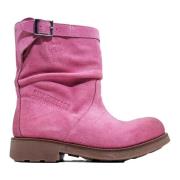 Bikkembergs Ankle Boots Pink, Dam