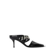 Alexander McQueen Heeled Mules Black, Dam