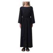 Maliparmi Maxi Dresses Black, Dam
