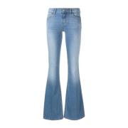 Liu Jo Retro Boot-cut Jeans Blue, Dam